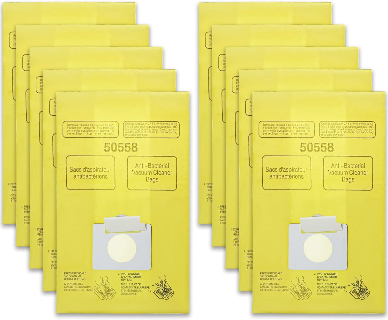 Genuine Eureka Style LS Bags Premium Allergen Type Vac 61280B-6 62123 OEM 6 Bags