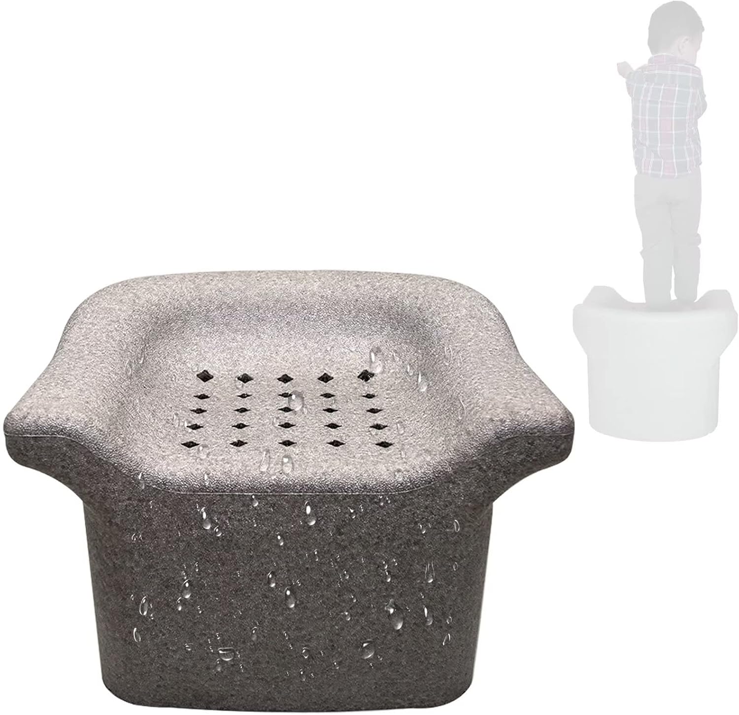 Shower Seat for Inside Shower, NoAssembly UltraLightweight But Sturdy Shower Chair