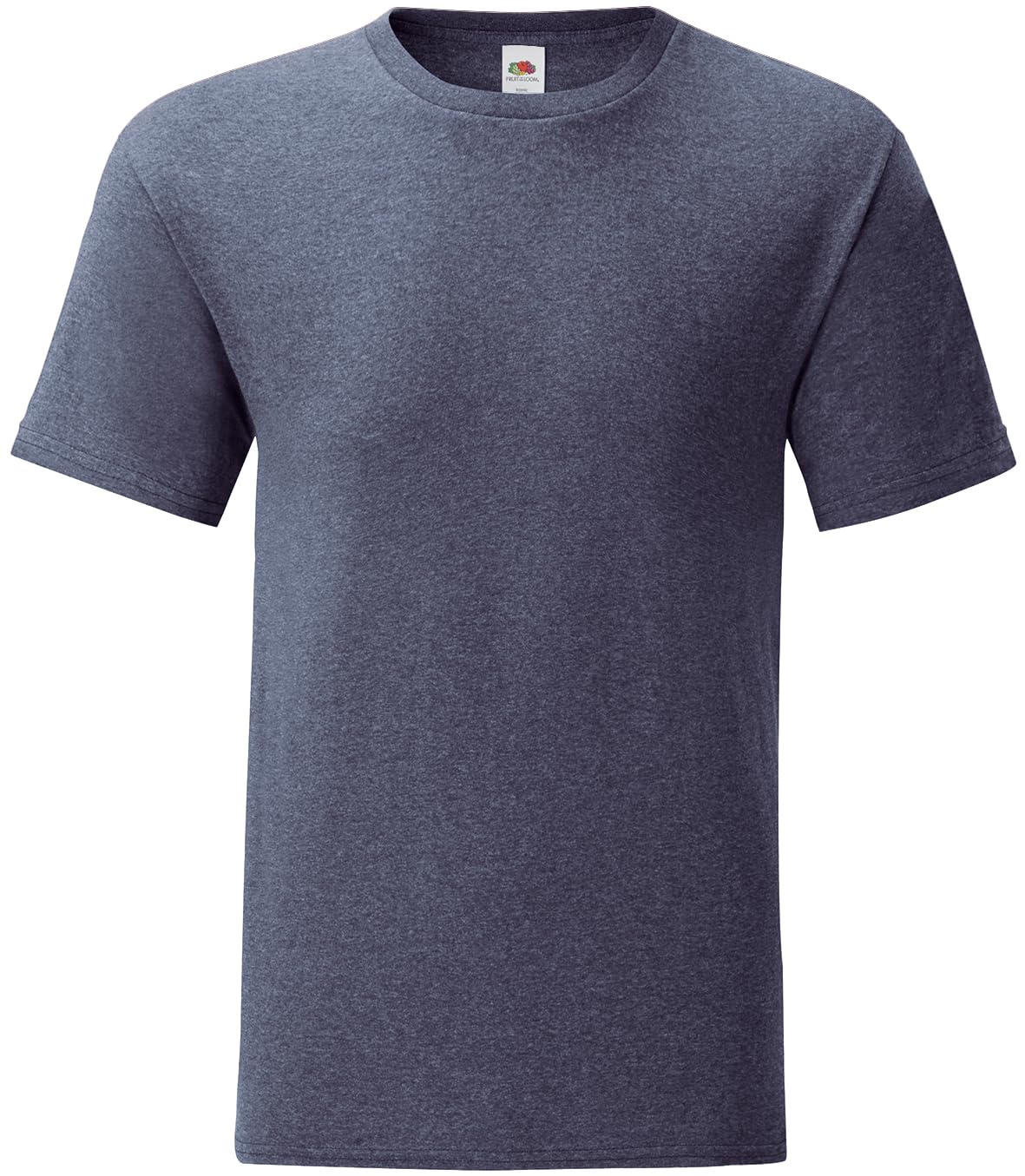 Fruit of the Loom iconic T-shirt, sizes S - 5XL, Vintage navy mottled, 3XL