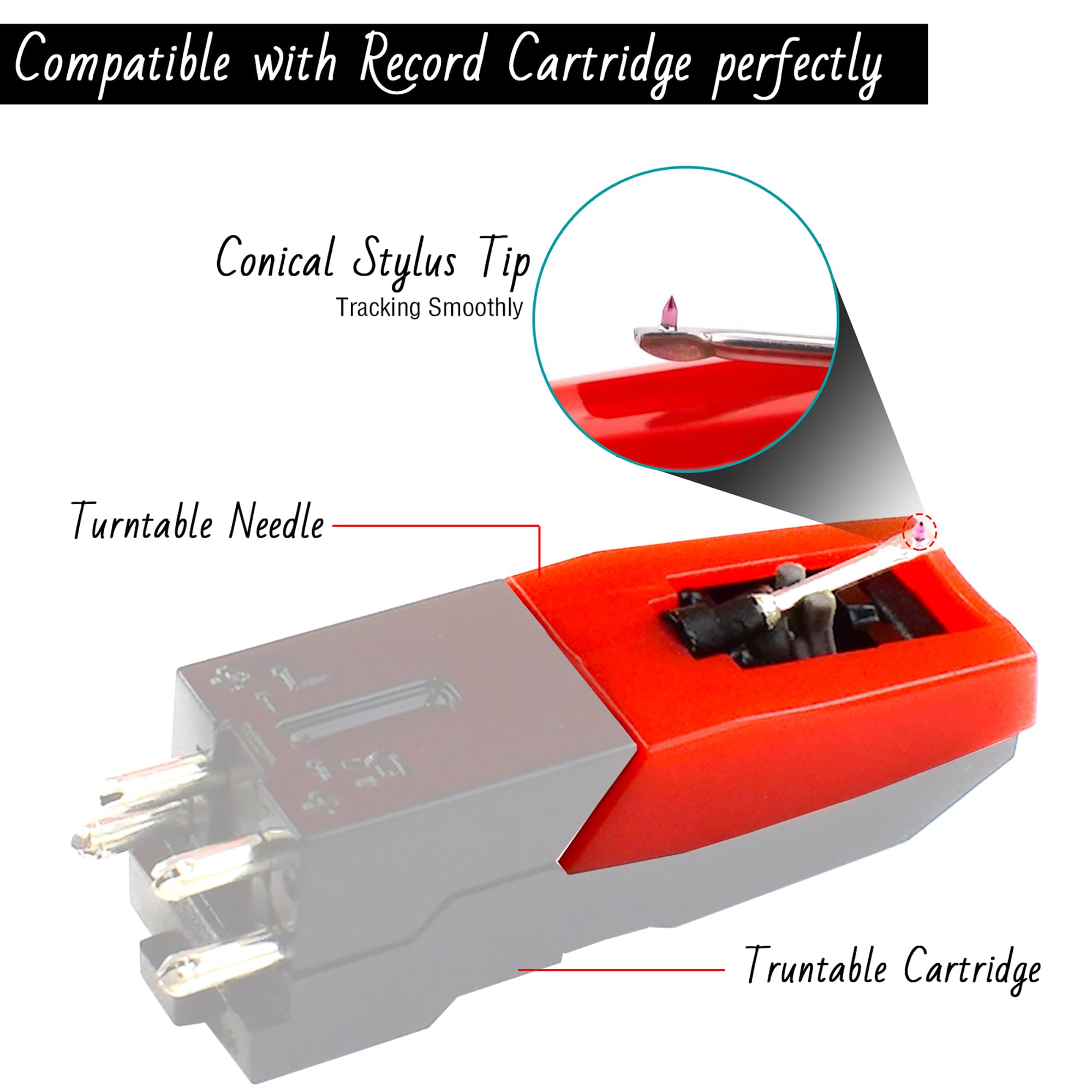 Amazon.com: Record Player Needles, Turntable Stylus Record