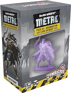 CMON Zombicide Dark Nights Metal Pack #5 | Set of Justice League Miniatures Compatible with Zombicide 2nd Edition Game for Adults | Ages 14+ | 1-6 Players | Average Playtime 60 Minutes | Made by CMON
