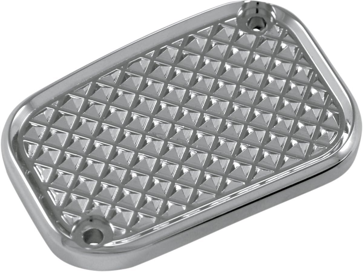 Thunder Cycle Designs Hydraulic Clutch Master Cylinder Cover - Cross Cut - Chrome TC-971