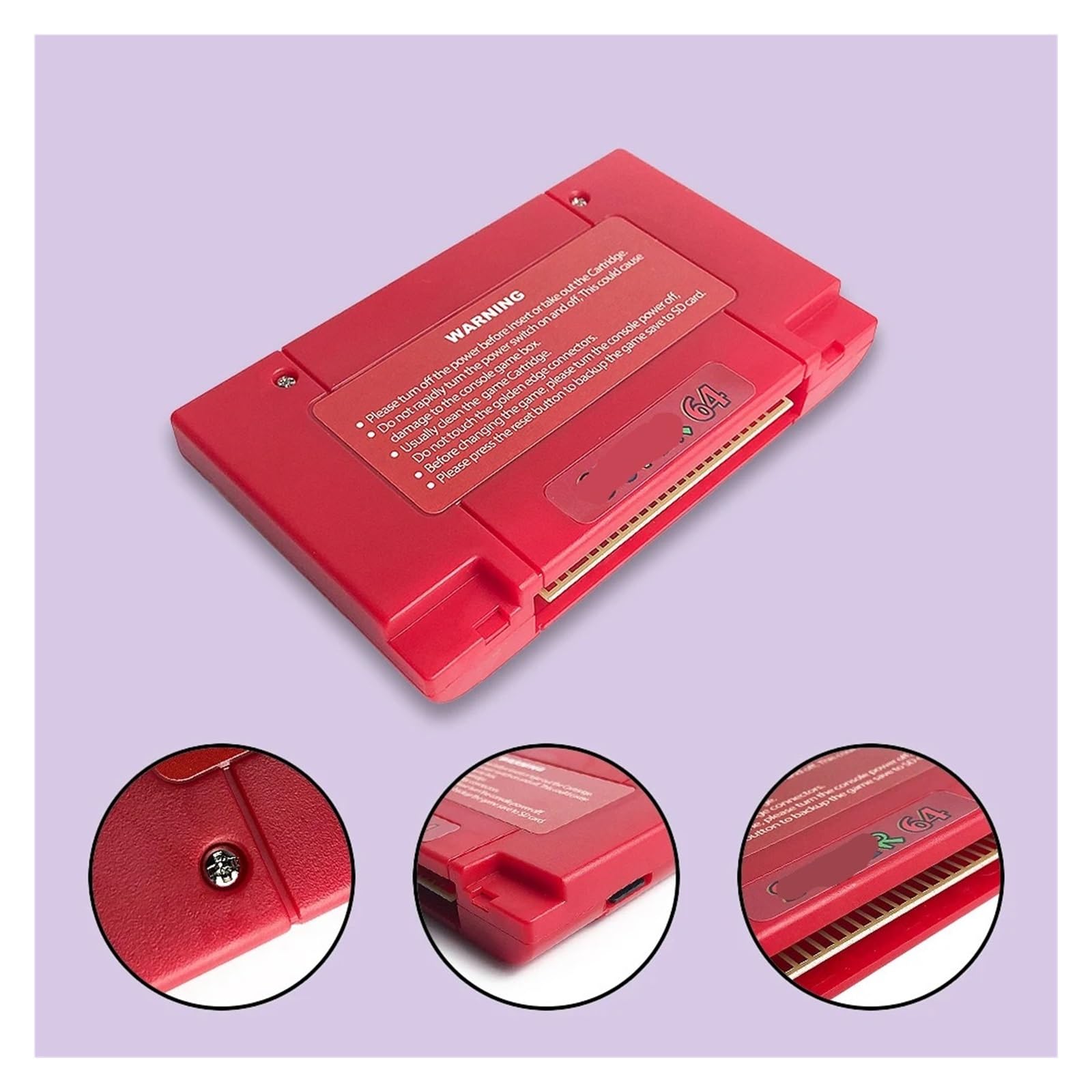 Retro-Spielkarte 340 In 1 Spiel N64-Patrone for N64-Videospielkonsole, Region Kostenlos Mit 16G-Karte