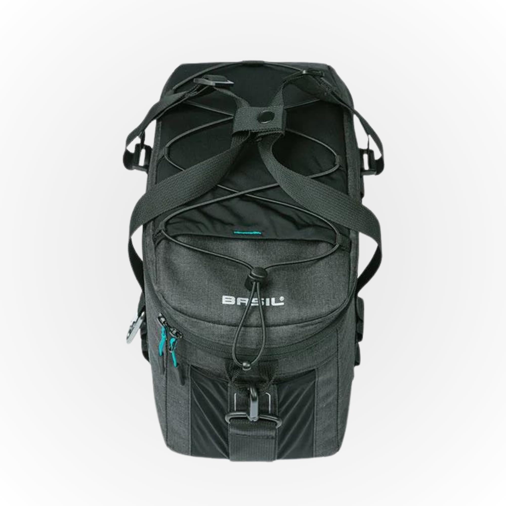 Basil Bolsa Discovery 365d M Mik 9l Imp.polies. Alforja, Sport, Negro (Negro), Talla Única