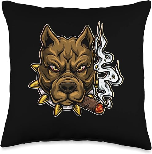 Pitbull shirt, Pitbull terrier, Bully, American bullies dog Throw Pillow