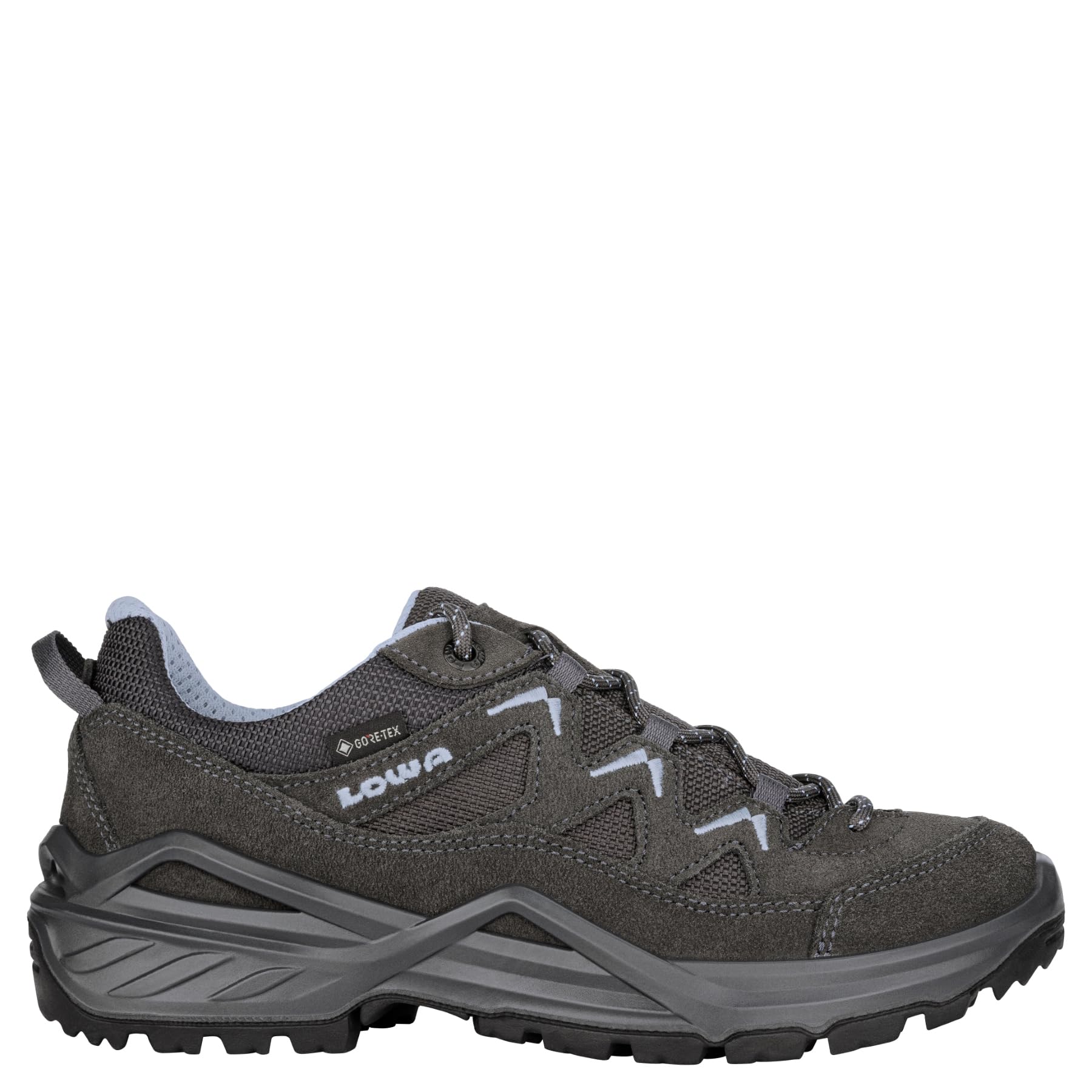 LOWA SIRKOS EVO GTX LO Ws Trekkingschuh Wanderschuh Damen dunkelgrau grau