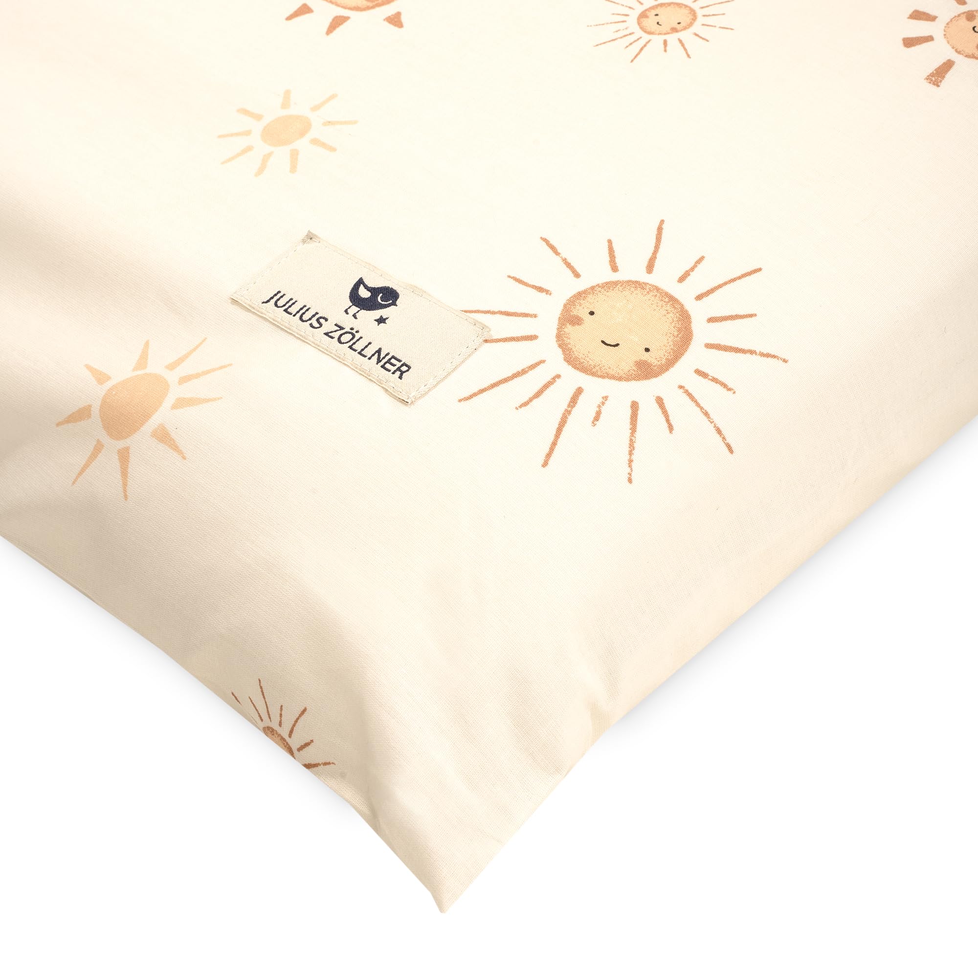 Julius Zöllner Überzug für Wickelauflage aus BIO Baumwolle - Organic Sunshine Gr. 85/75
