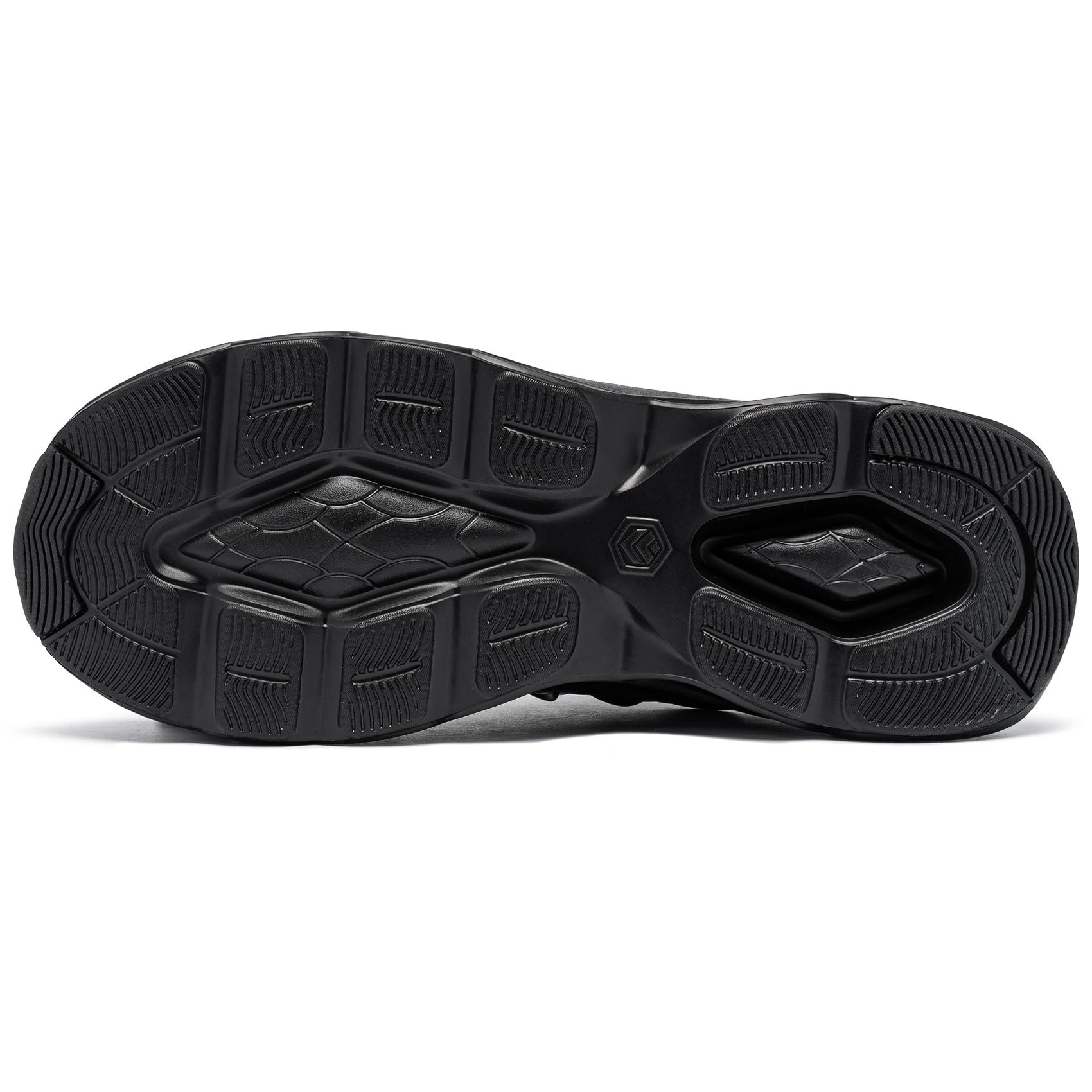 LARNMERN Scarpe Antinfortunistiche Donna Moda con Punta in Acciaio Scarpe Antinfortunistica Comodo Ammortizzazione Scarpe da Lavoro Leggere Traspiranti(Nero,37EU)