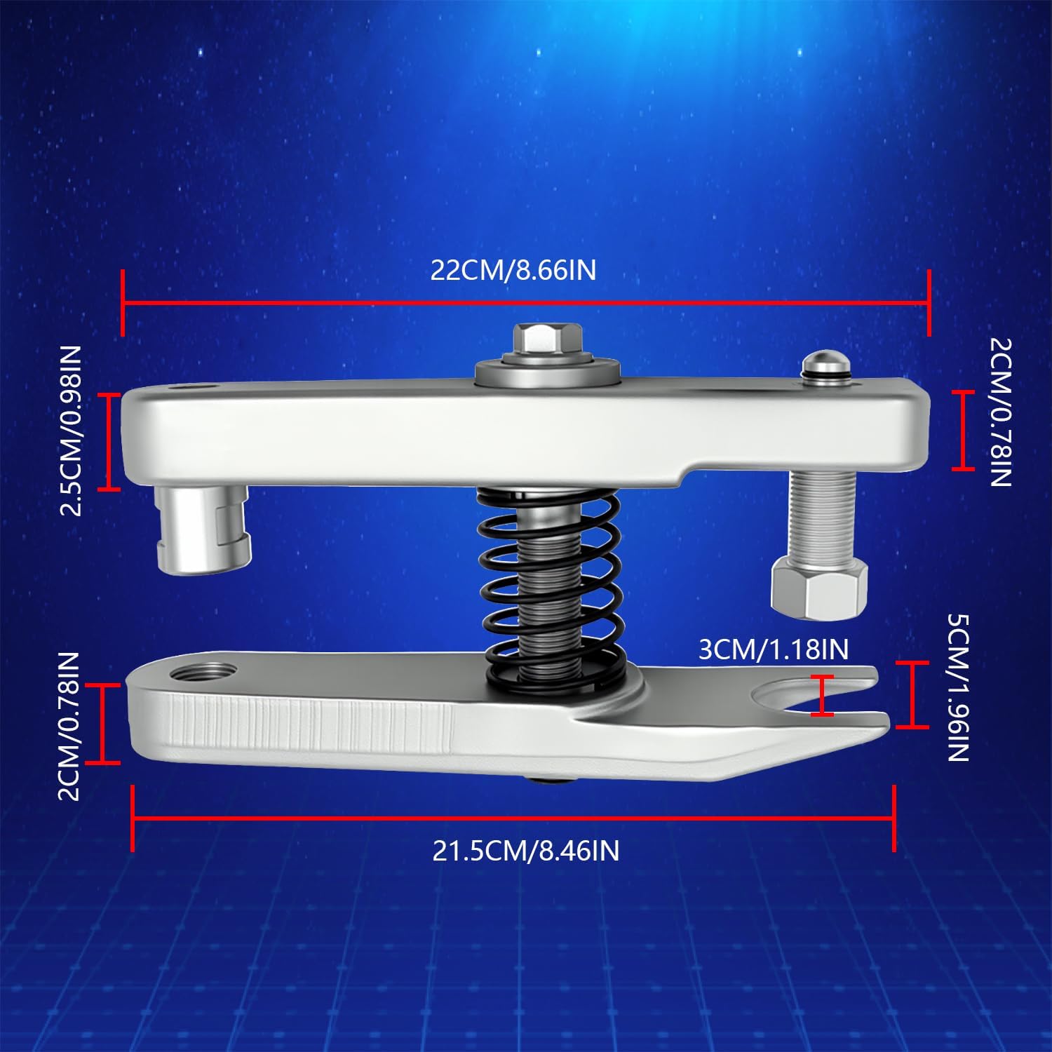 ZKTOOL Ball Joint Separator Puller Extractor Removal Tool Ball Puller for Land Rover Jaguar OEM JLR-204-793A