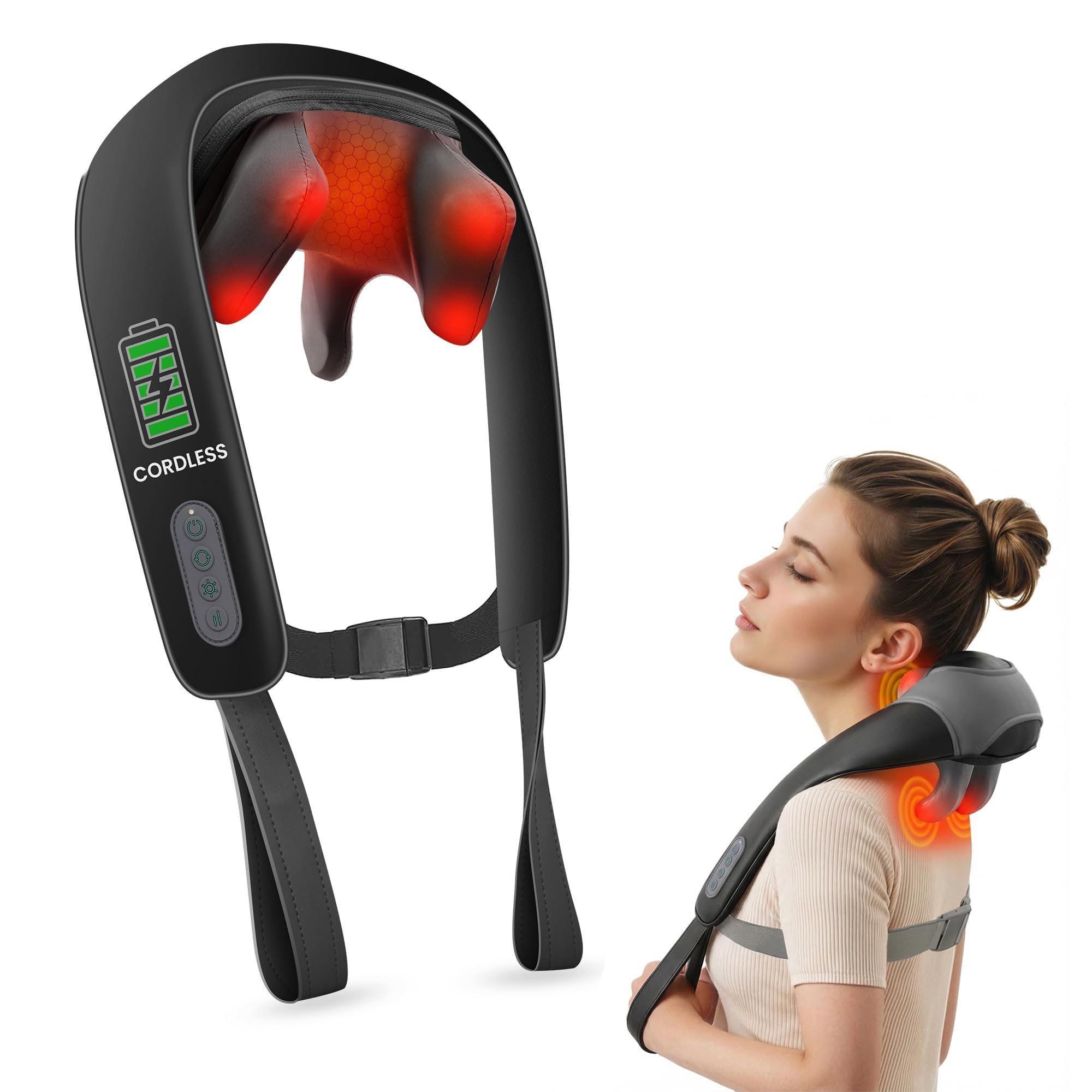 Amazon.com: Snailax Neck Massager for Pain Relief Deep Tissue