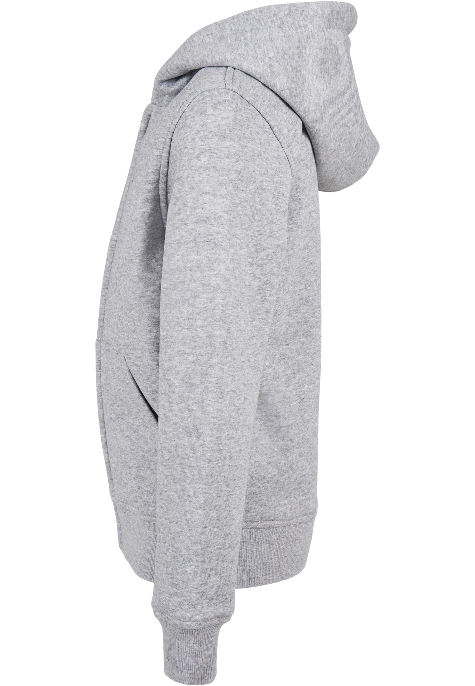 Build Your Brand Bluza z kapturem Uniseks - dzieci Organic Basic Kids Zip Hoody Bluza Z Kapturem