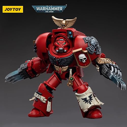 Miniatura 8 de JoyToy 118 Warhammer 40,000 Figura de acción Blood Angels Assault Terminators (juego de 3 figuras) (DavinosLeonidTaelon) Modelo de colección