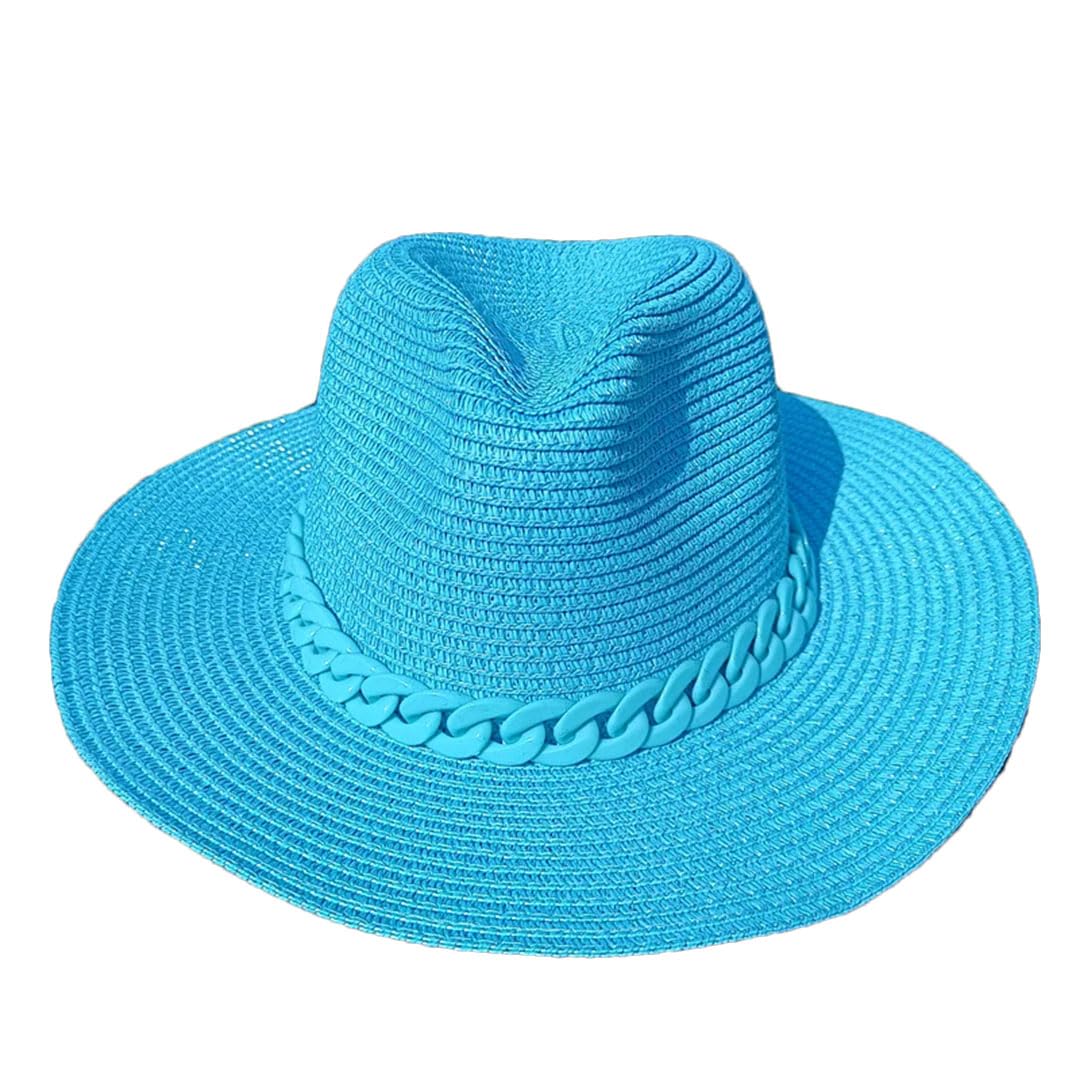 EYRMQWJPC Wide Brim Sun Hat, Women's Paper Straw Sun Hat Multicolor 55-58cm(1)