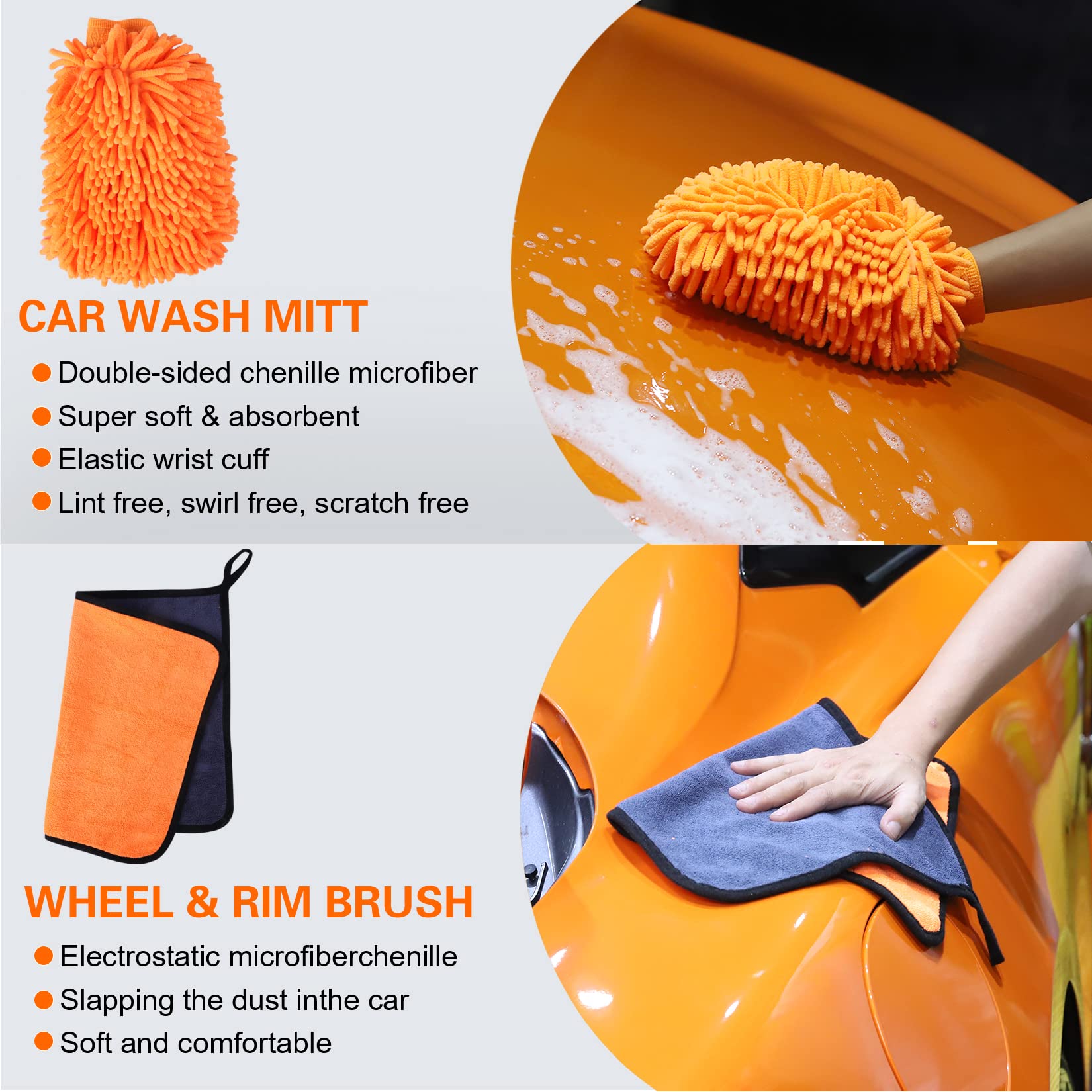 Kit De Nettoyage Pour Buses De Lave-glace – 5 Aiguilles Et Brosses, Entretien Facile Pare-brise