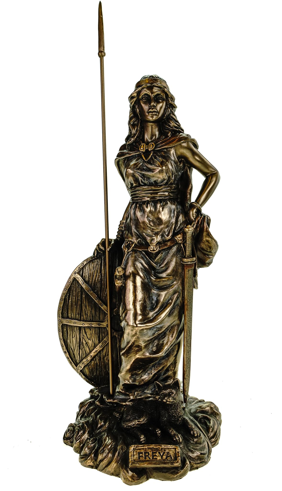 Norse goddess of love Freyja Odin figurine