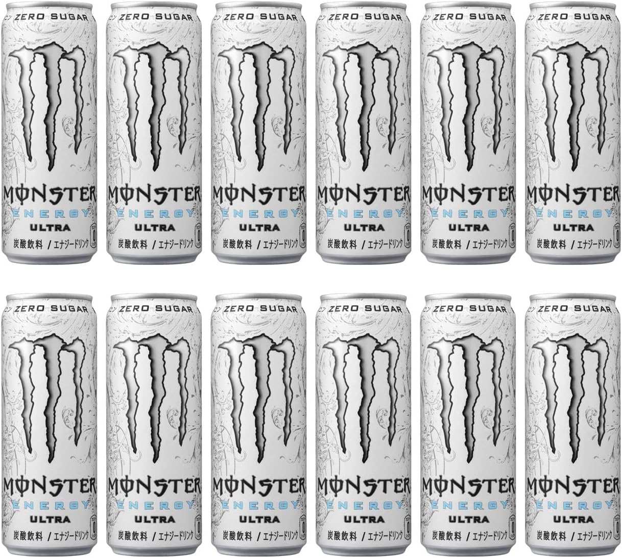 アサヒ飲料 モンスター ウルトラ缶 355ml×12本 [エナジードリンク]