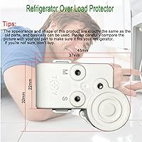 Vista 5 de Relé de arranque PTC para compresor de refrigerador y congelador, protector de sobrecarga de 4 pines, accesorios compatibles Serie ZHB ZHB88-125P4.7