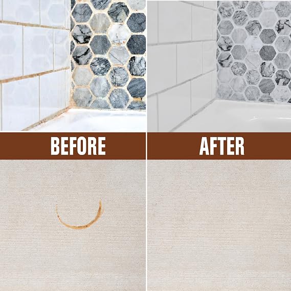 Rust-Oleum Whink Rust Stain Remover | Heavy-Duty Iron Stain Remover Foaming Spray with Excellent Cling for Toilets, Showers, Sinks, Outdoor Siding | 24 oz | 4 Pack