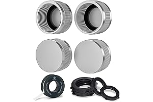 Morvat 4-Pack Faucet Plug for Outdoor Female Faucets