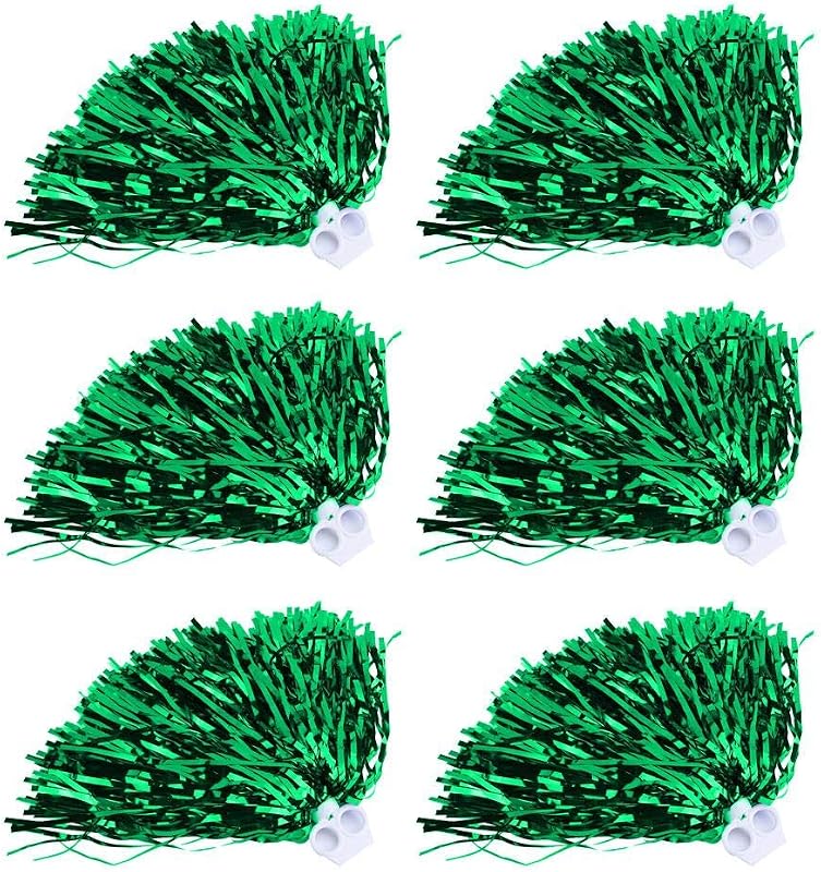 VGEBY1 - Lote de 6 Pompones para animadores para niña, 7 Colores