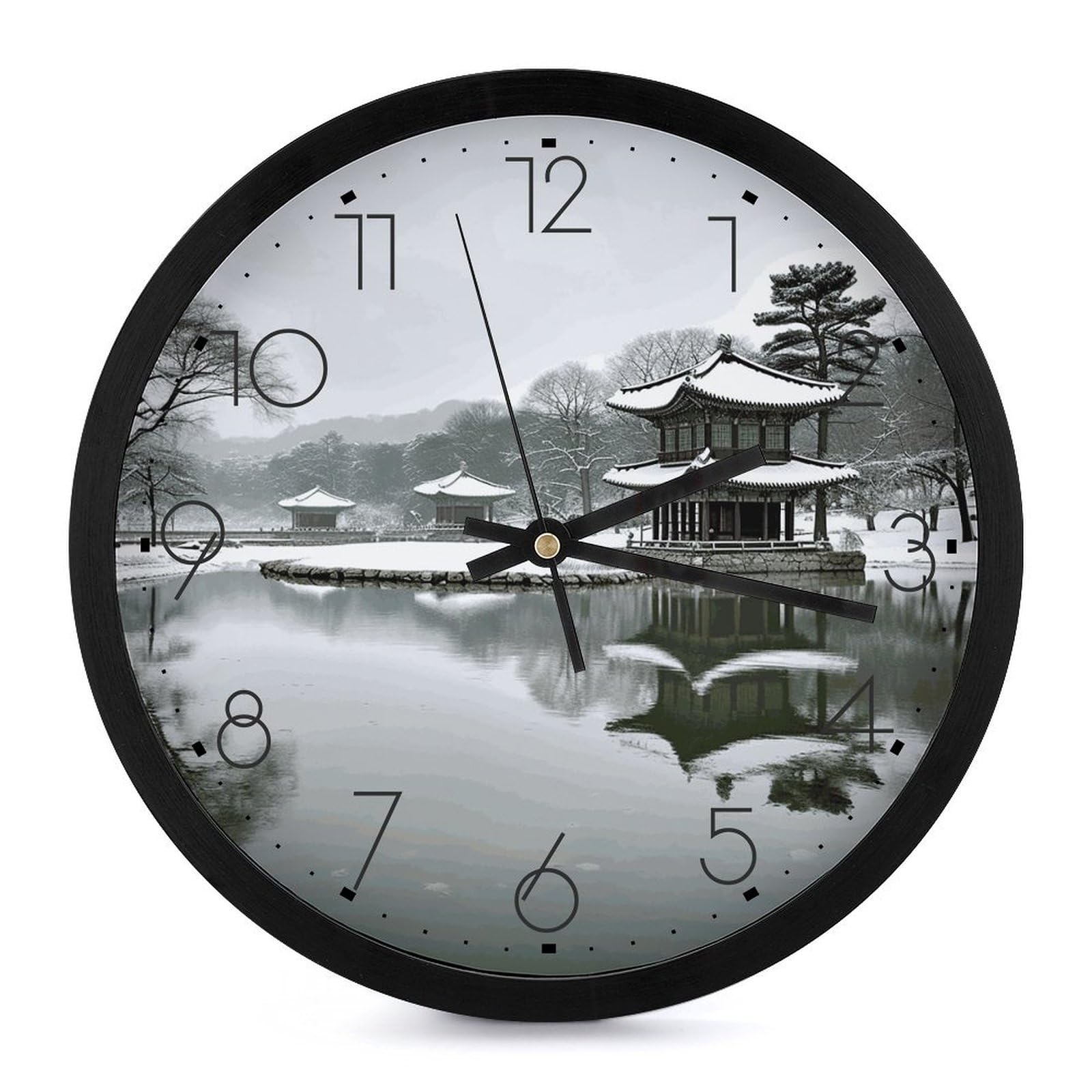 Horloge murale silencieuse pour éliminer les bruits de tic-tac nocturnes