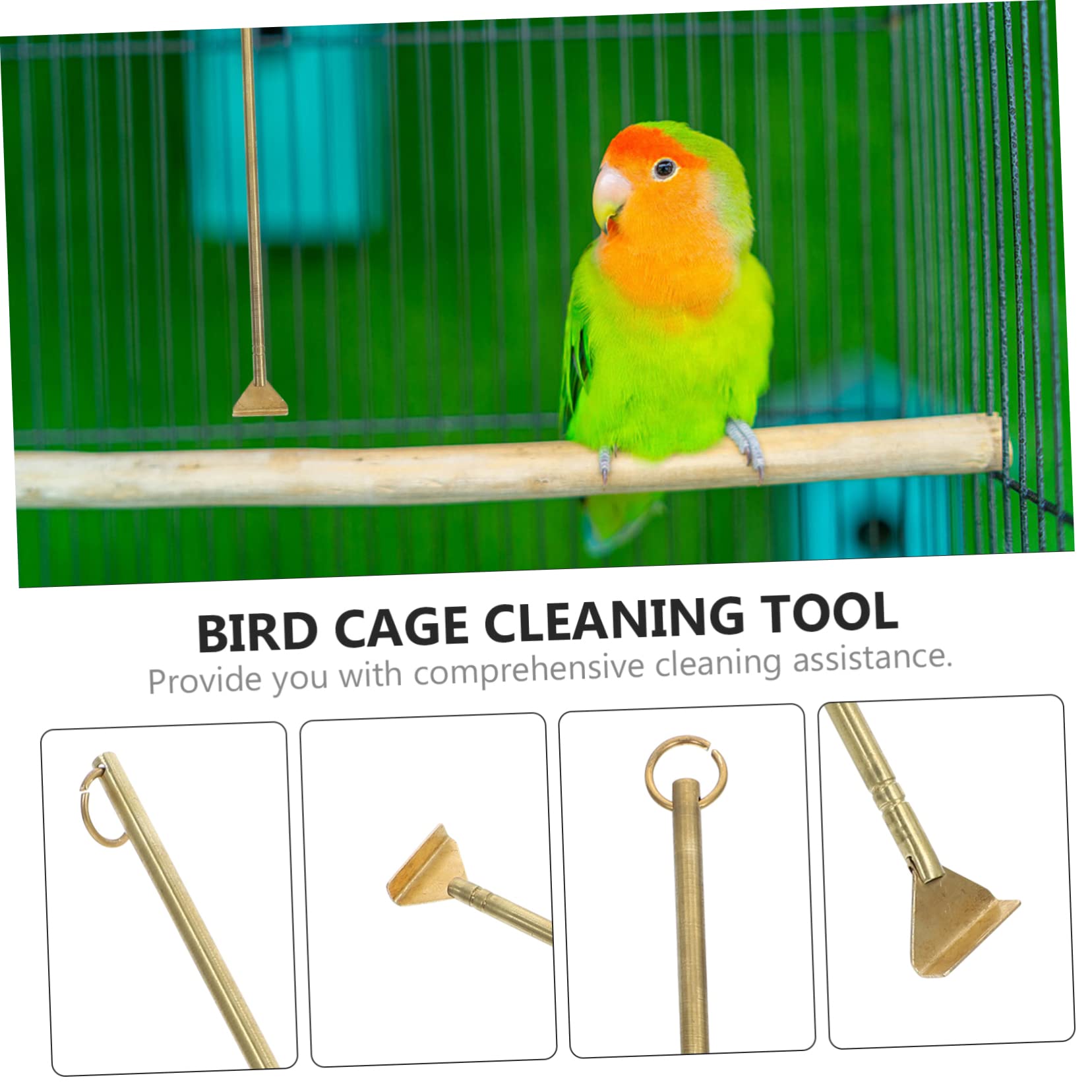 Set Pulizia Gabbie Animali - 3 Palette E Scope Per Piccoli Animali Domestici - Foto 10