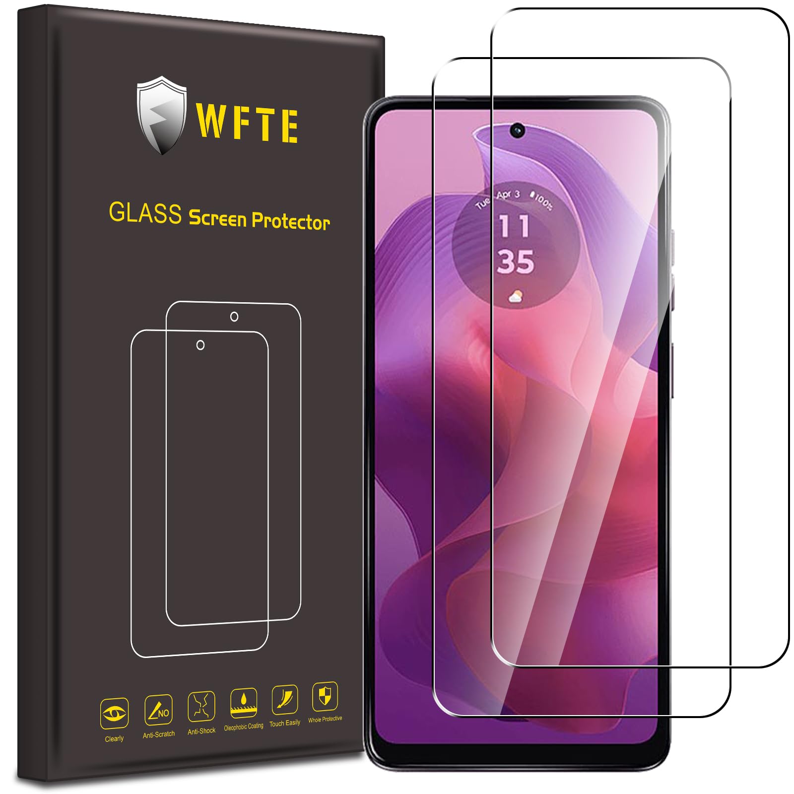 Brotect Pellicola Protettiva Opaca Per Motorola Moto E6 Plus: Anti-Riflesso E Anti-Impronta (2 Pezzi)