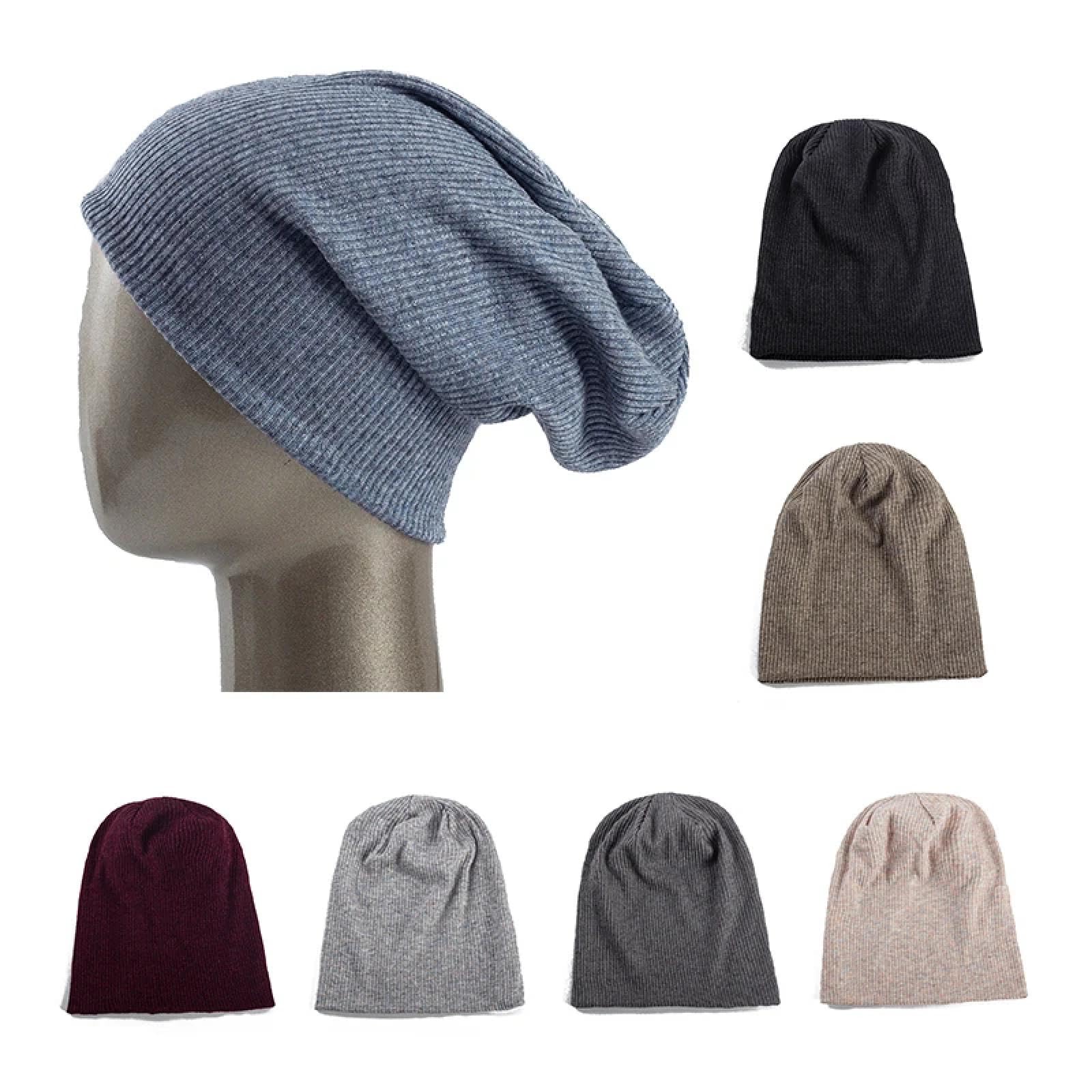 Strickmützen Hüte Mützen Caps Beanie Mütze Beanie Handgemachte Einfarbige Mützen Gestrickt Unisex Freizeitmützen Mützen Mützen Frau Männer Mütze