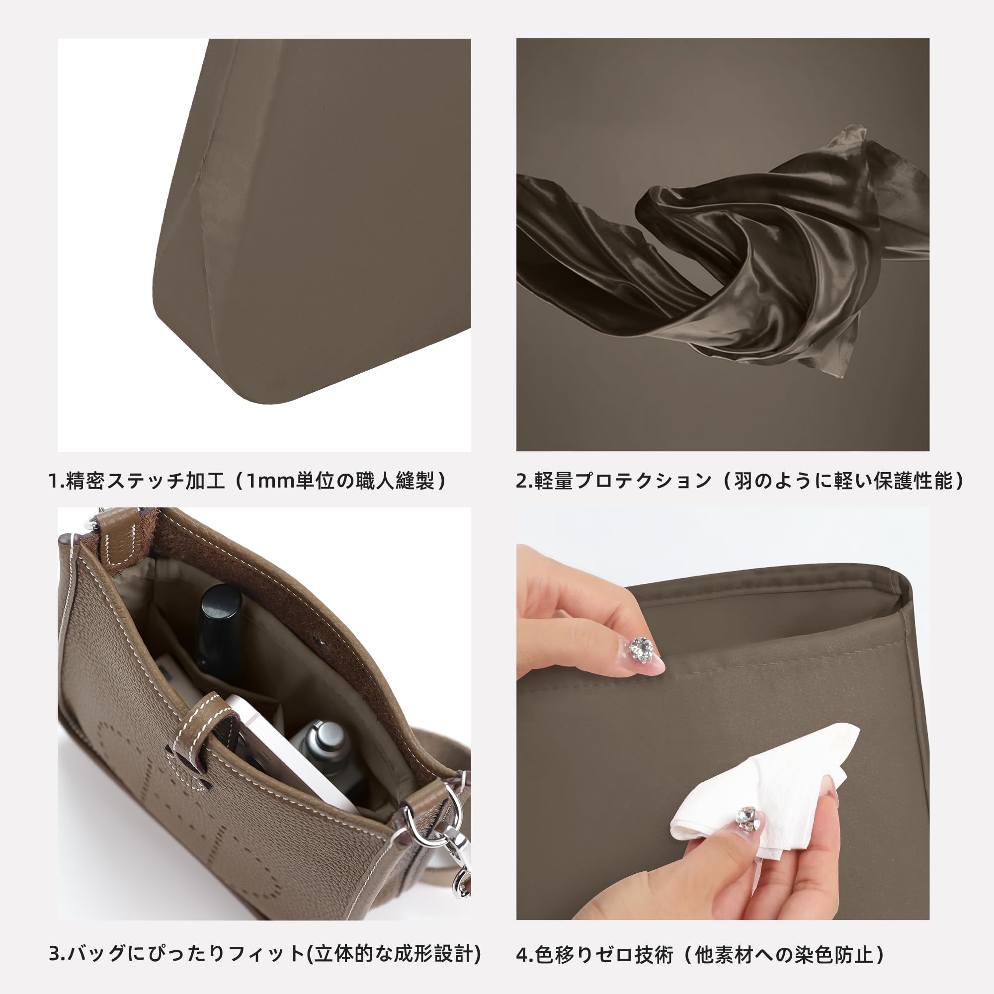 Amazon.co.jp: DGAZ エヴリン適用 バッグインナーバッグ インナー 