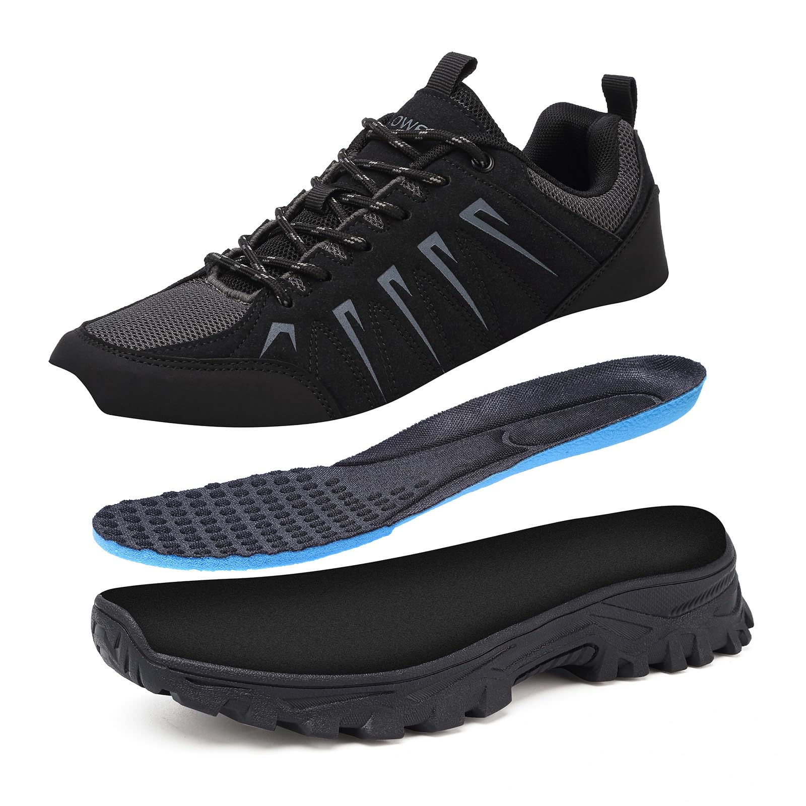 HaloTeam Zapatos de Senderismo Hombre Antideslizantes Transpirable Trekking Sneakers Escalada Zapatillas de Montaña EU 39-EU 45
