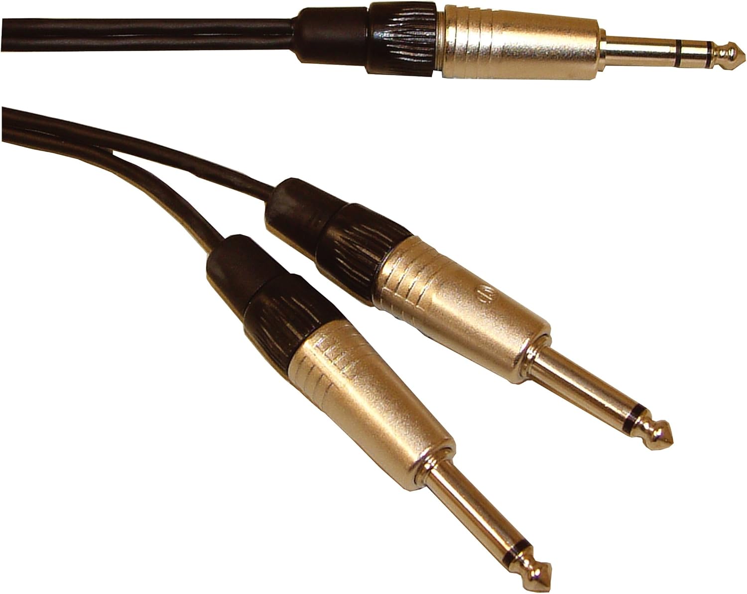 6 35mm Stereo Jack Plug to 2 x 6 35mm Mono Jack Plugs, 5m Amazon.co.uk