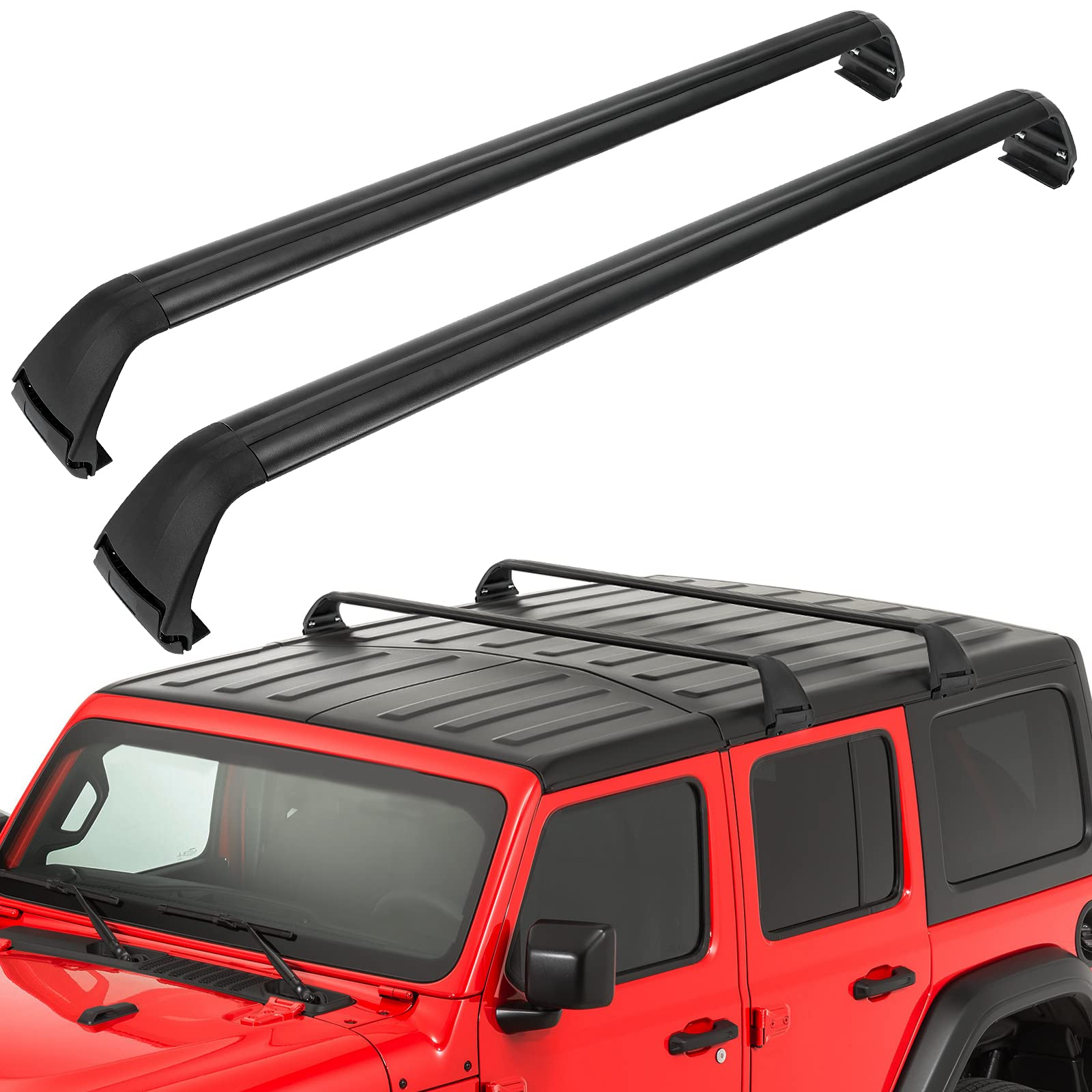 Buy SUPAREE Roof Rack Wrangler Luggage Rack, Roof Rack Cross Bars for