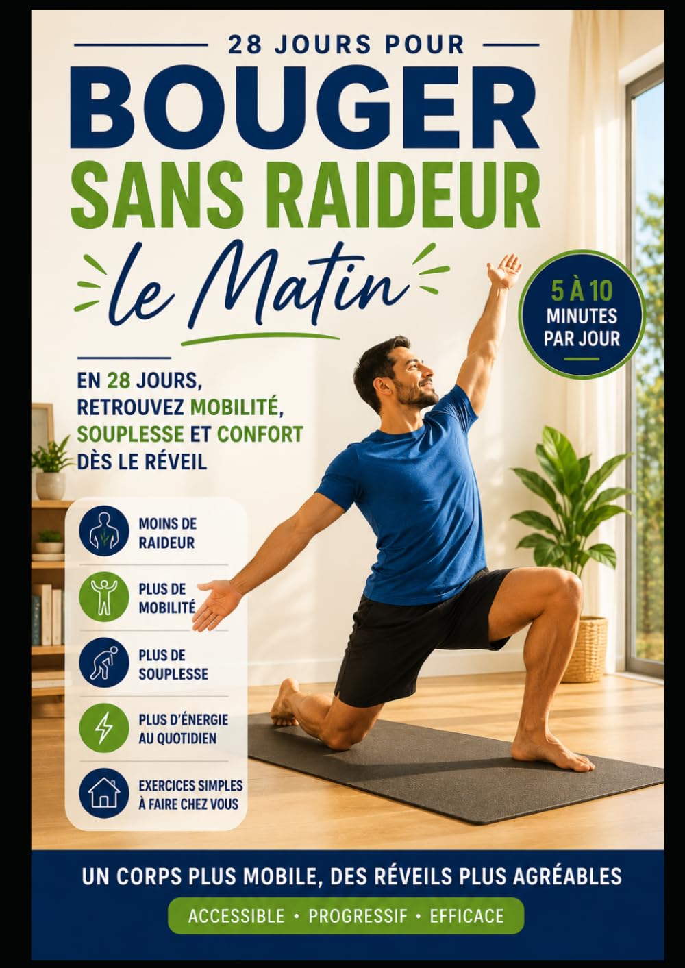 Bouger Sans Raideur le Matin: 28 jours pour retrouver mobilité, souplesse et confort dès le réveil