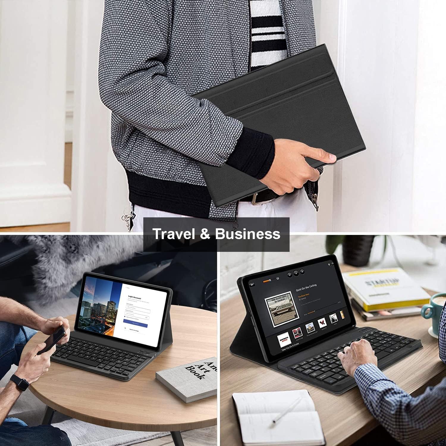 Amazon.co.jp: Microsoft Surface Go 4/3/2/1用の キーボードケース