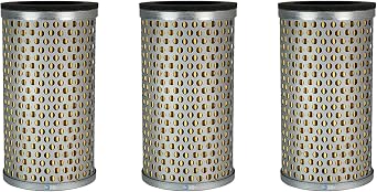 Killer Filter Element intended for Becker 909510 Vacuum Pump, 2.5" OD 4.8" L, Pack of 3