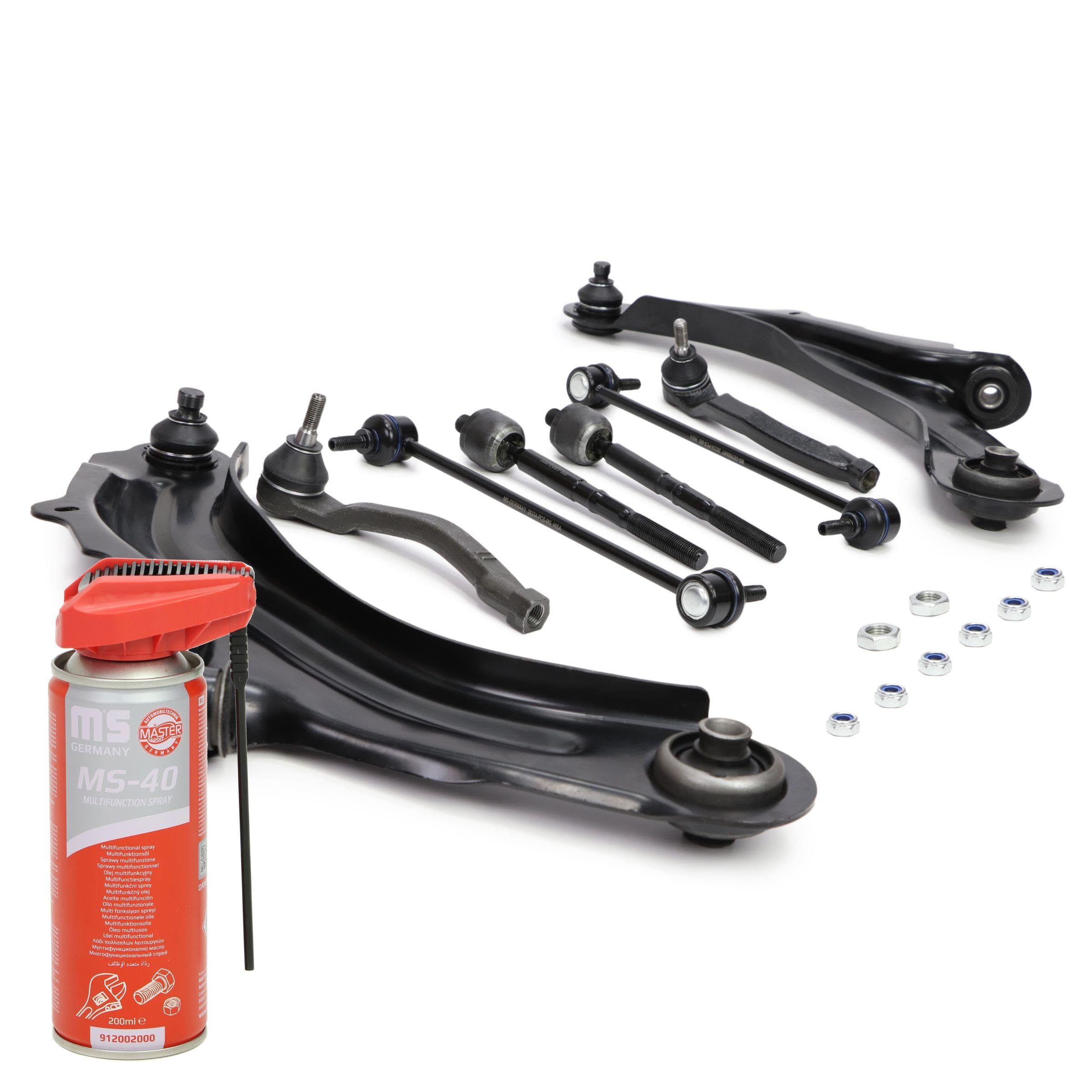 37157/3-KIT-MSP Set Juego de reparación brazo de suspensión con tuerca Delantero para vehíc. con volante a la izquierda para vehíc. dirección a la derecha 200ml