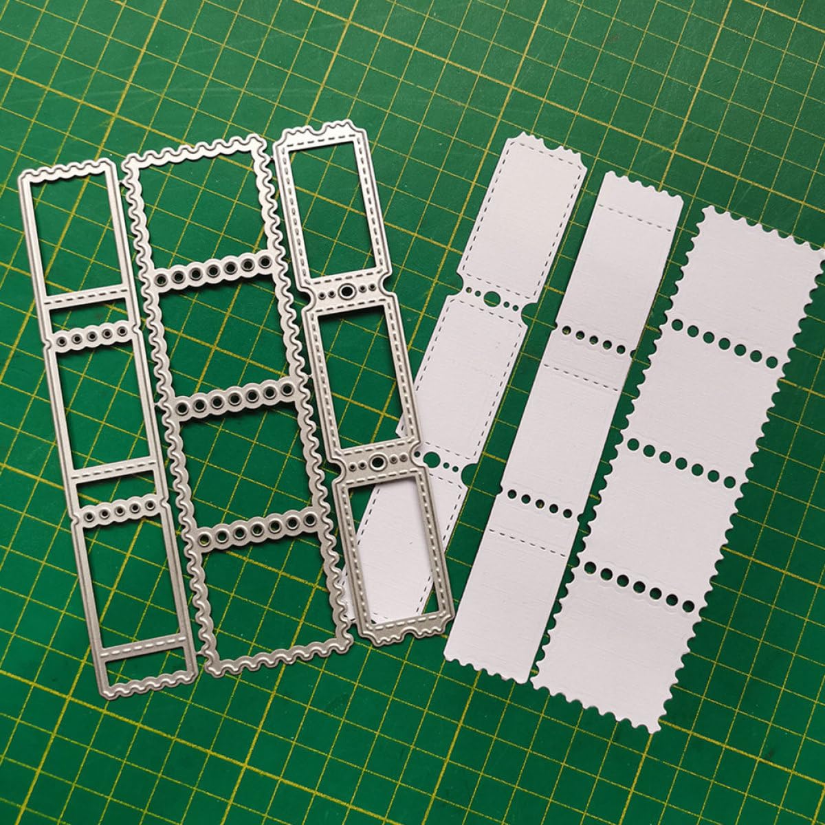 BESTonZON Troqueles de Corte para Manualidades Sellos en Acero al Carbono, Diseño de Flor Pulido Liso, Resistente y Fácil de Usar para Proyectos DIY y Artesanía