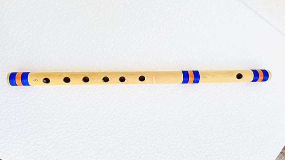 HS Internet Classical G Scale 43 Cm 6 Holes Indian Bansuri, Bamboo flute HJN08