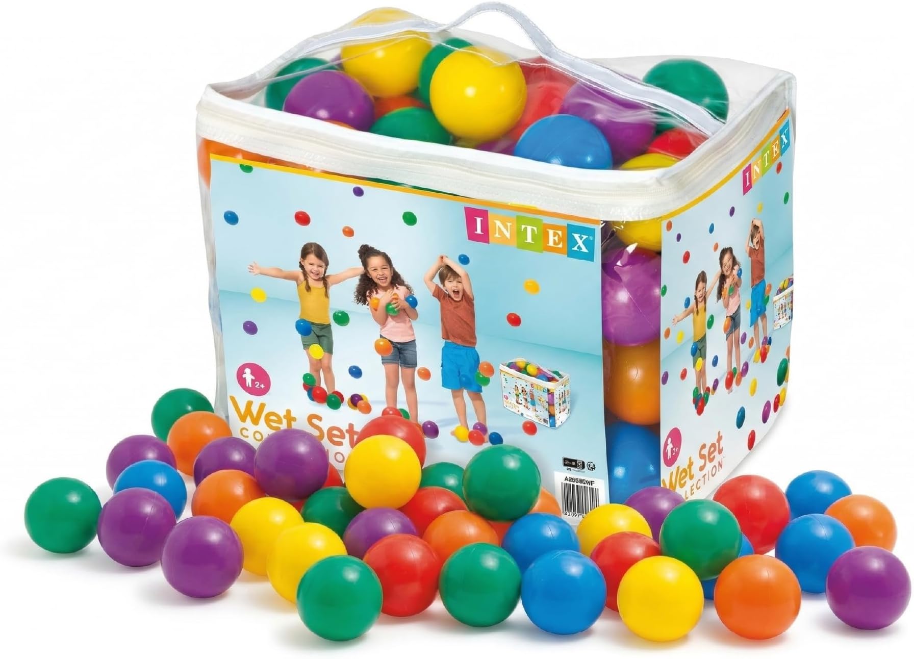 Intex Set of 100 Coloured Balls