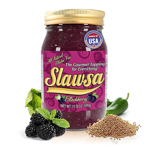 Miniatura 14 de Salsa Habanero para salchichas y hamburguesas 17.8 onzas – Slawsa Fire Gourmet Repollo Topping con pimientos habaneros reales | Sin gluten, vegano,