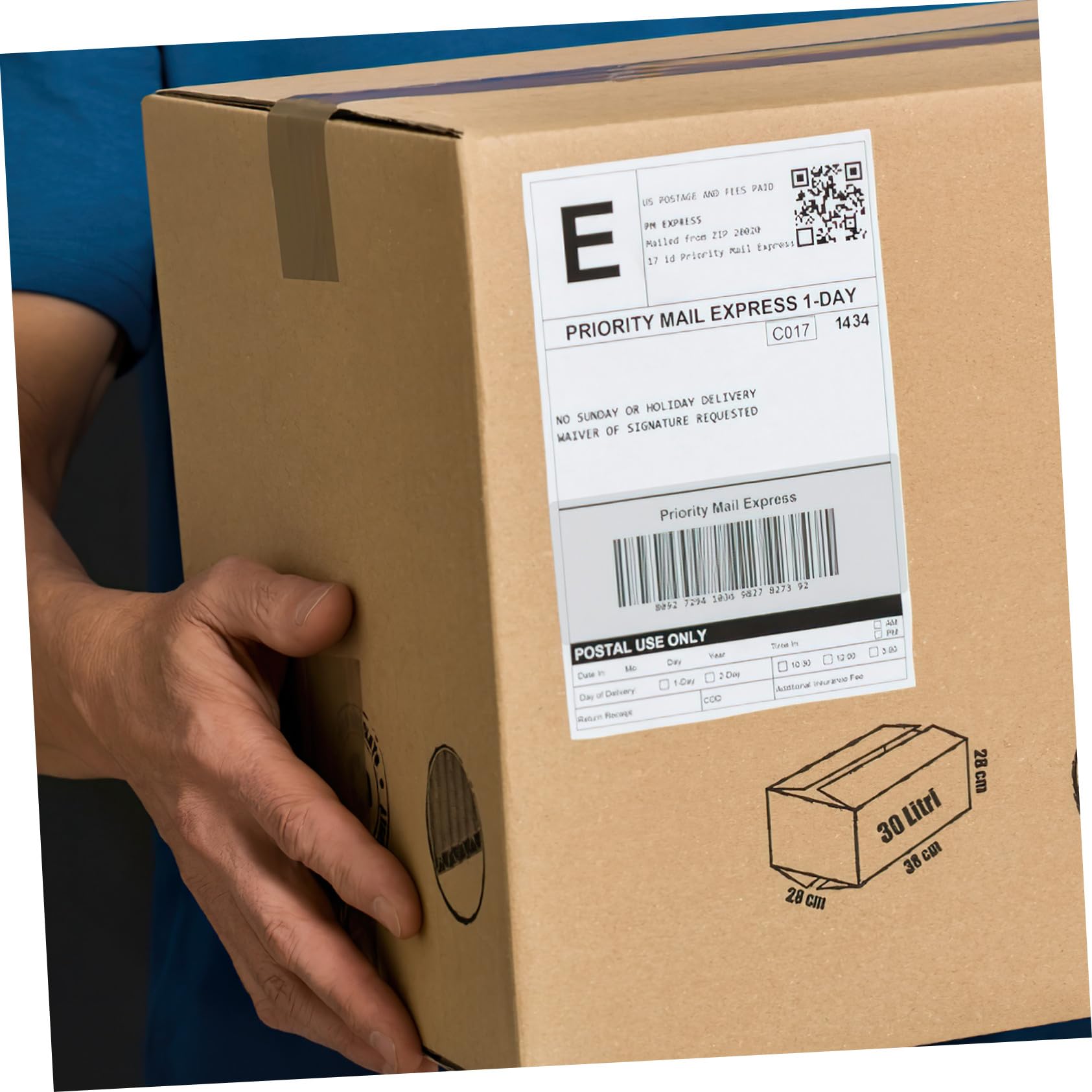 GALPADA Etichette Adesive Trasparenti PVC 52X103 MM, 500 Pezzi, Pellicola Protettiva per Codici a Barre Biblioteca, Uso Ufficio e Progetti Manuali