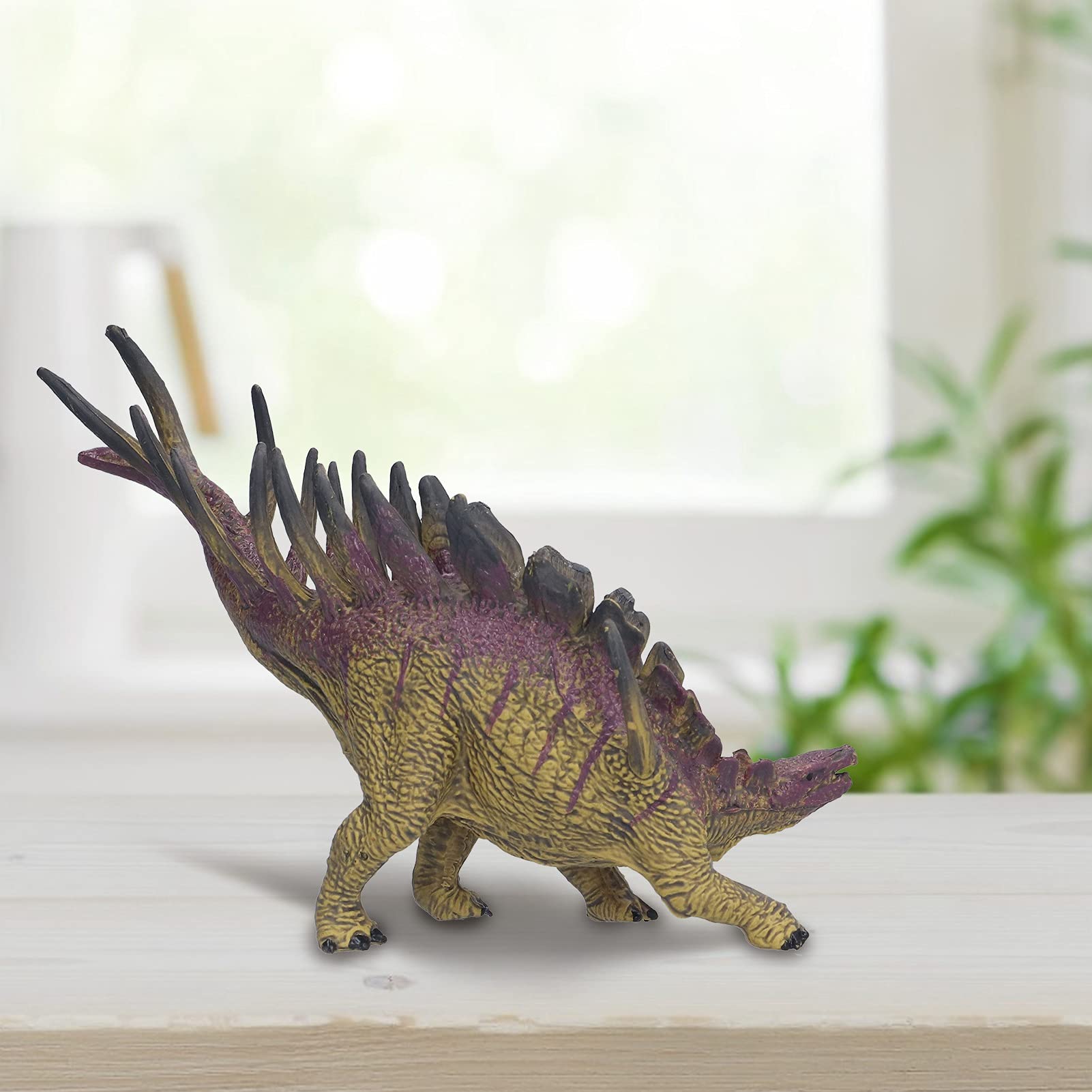 Modèle de dinosaure jurassique en plastique, 6 pièces/ensemble, petits dinosaures simulés, tyrannosaure, brachiosaurus, jouets pour cadeaux de noël  26