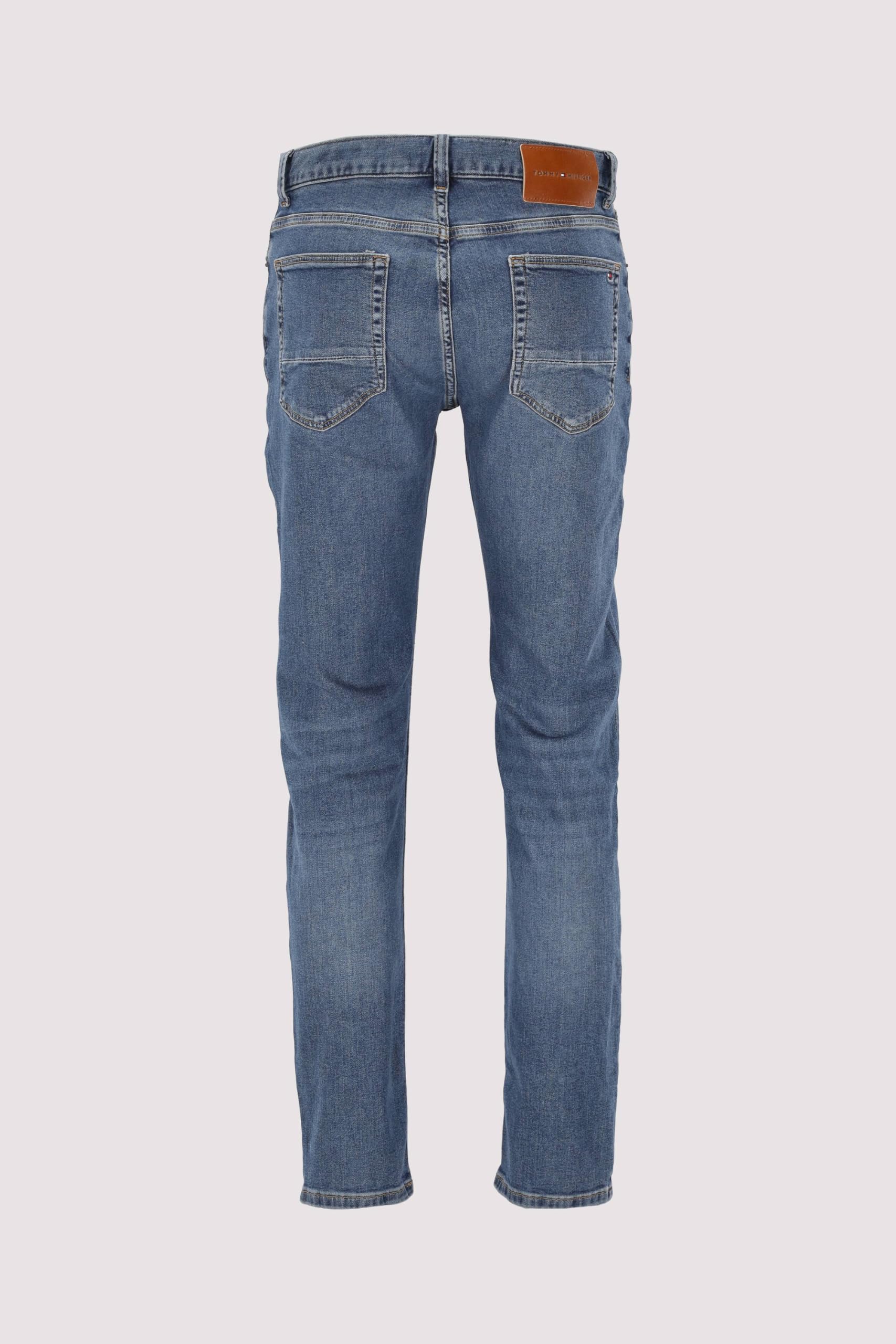 Tommy Hilfiger Core Bleecker Mw0mw39041 Corte Entallado, Denim (Mid Blue), 34W/34L para Hombre