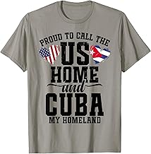 Cuban Outfit for Men & Women Uniform US Flag Cuba T-Shirt
