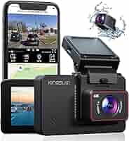 【未使用】KINGSLIM DUAL DASH CAM D4 ドライブレコーダー Amazon.co.jp: Kingslim ドライブレコーダー 前後カメラ