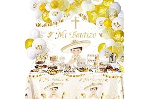 Mi Bautizo Fiesta Decoraciones Set
