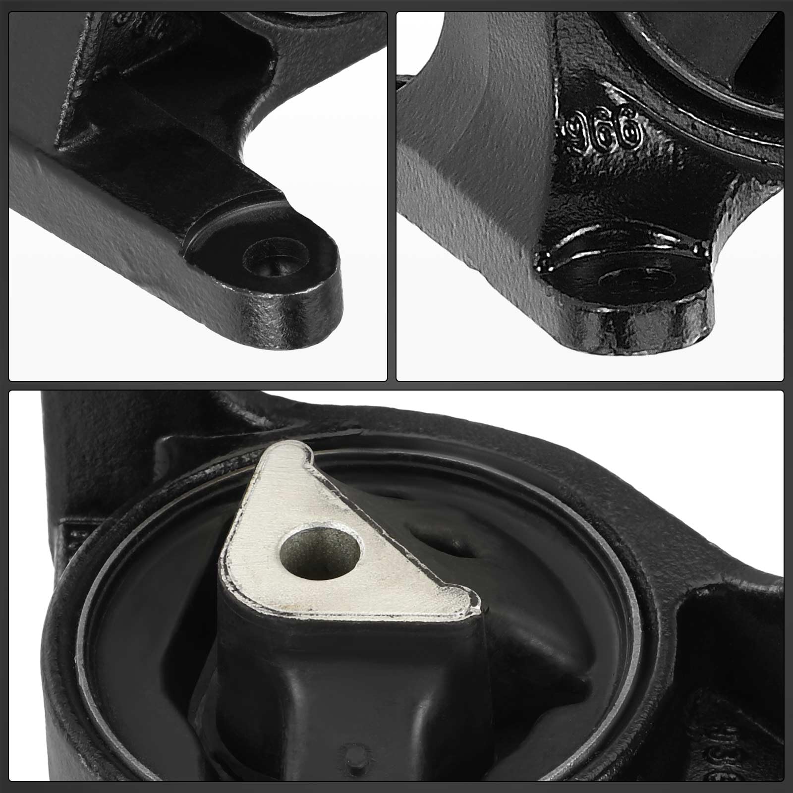 Frankberg 2x Supporti Motore + 1x Supporto del cambio Compatibile con Grand Cherokee II WG WJ 4.7 V8 4x4 1999-2005 Replace# EM-3013,3008