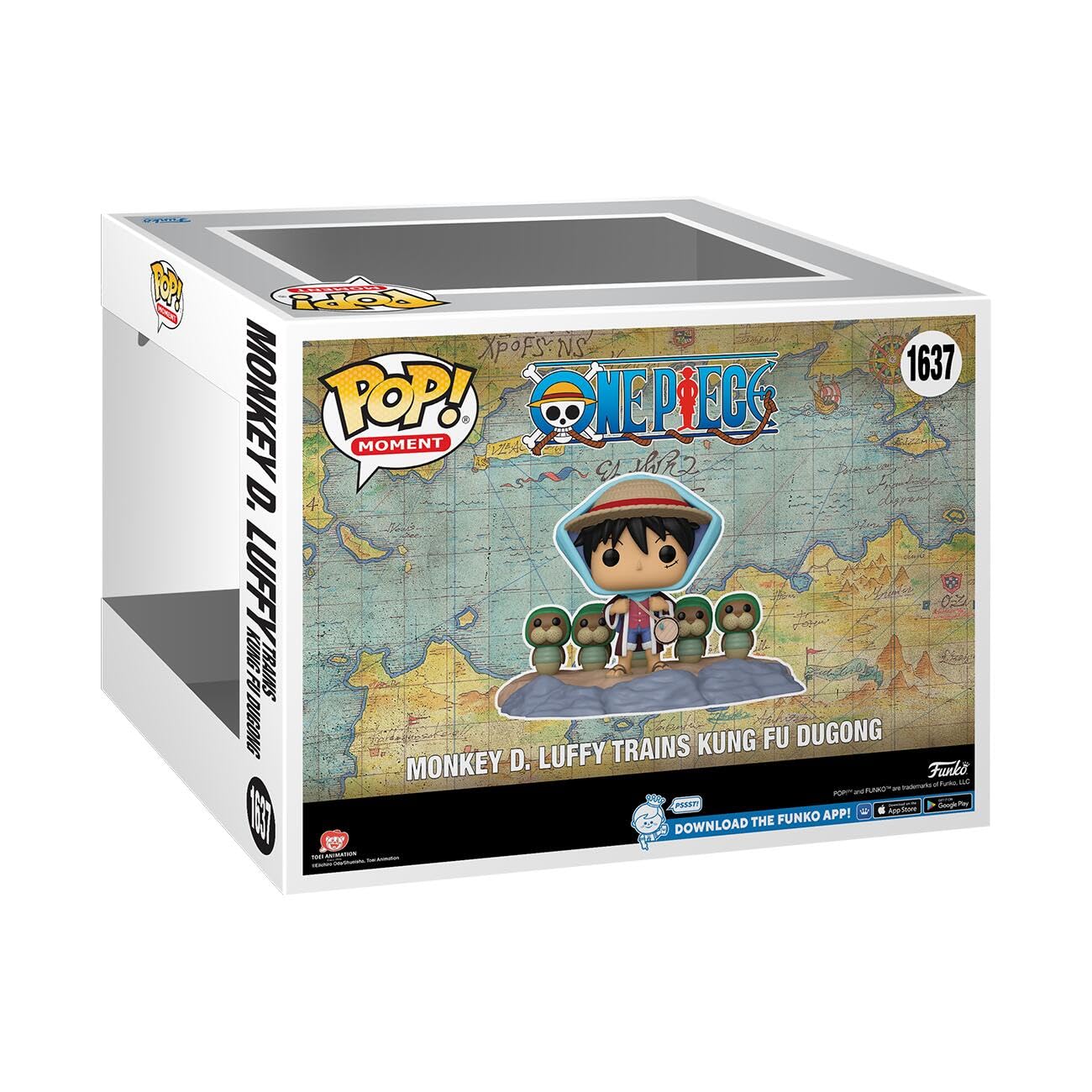 Amazon.com: Crunchyroll One Piece - Luffy Training Kung Fu Jugon