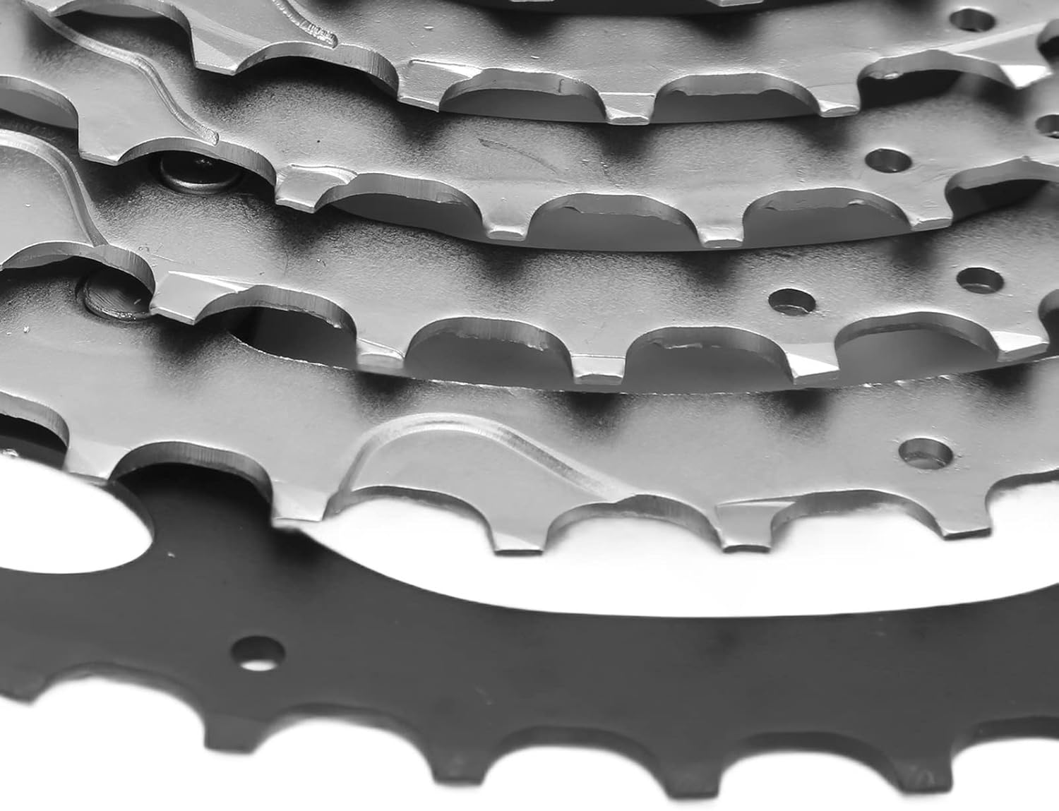 12 Speed Bike Cassette High Strength Steel Nickel Plated Mountain Bicycle Freewheel Durable Wear Resistant for Mountain Bikes Road Bikes Red Aluminum Alloy Frame 203mm