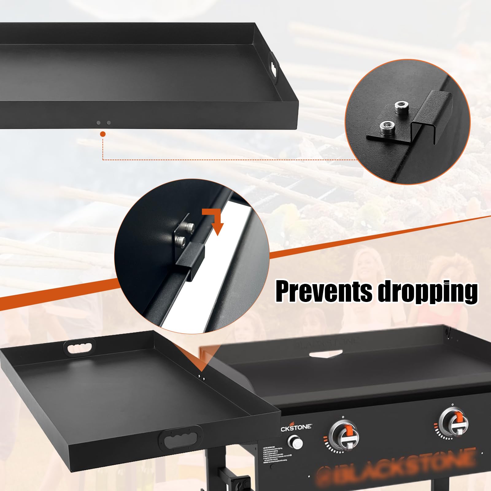 Blackstone Grillabdeckung 71,1 Cm - Robuste Aluminium-Abdeckhaube Für Gasgrills